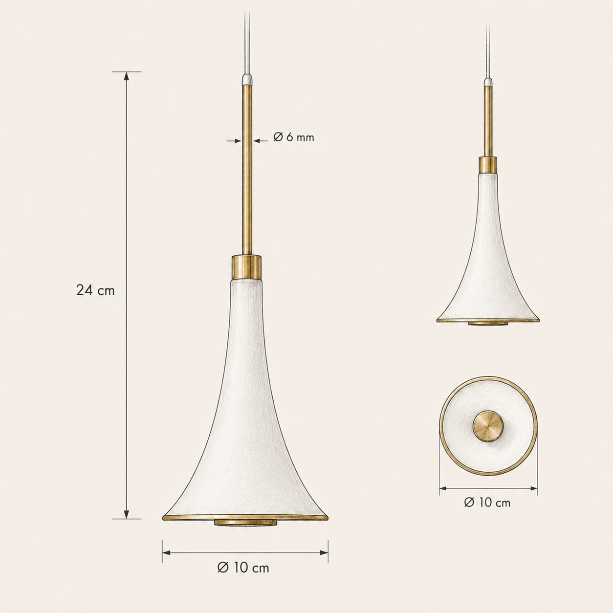 Hanglamp Cone