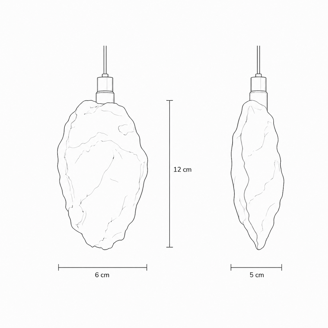 Hanglamp Oyster